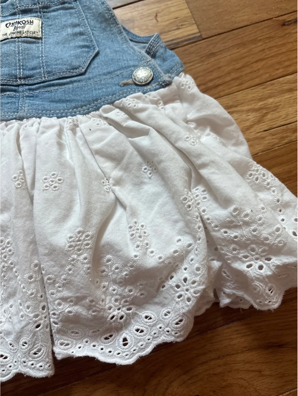 Oshkosh overall dress size 2t